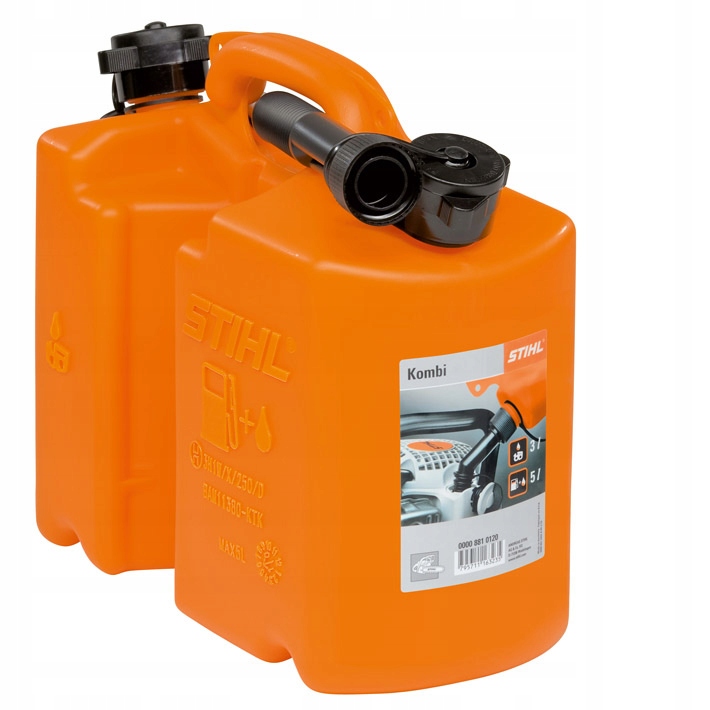 Dvojkomorový kanister Stihl Kombi 5+3 l, oranžový
